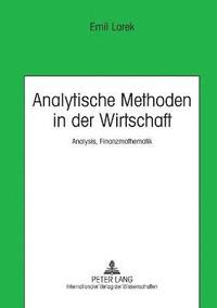 bokomslag Analytische Methoden in der Wirtschaft