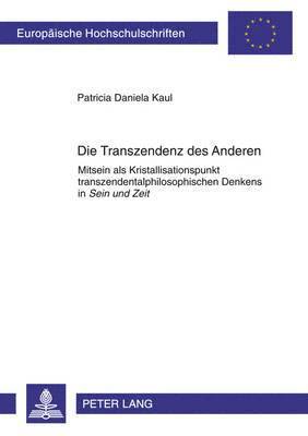 Die Transzendenz Des Anderen 1