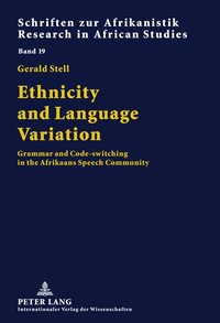 bokomslag Ethnicity and Language Variation