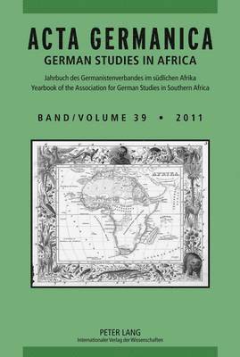 Carlotta von Maltzan, German Studies Association (SAGV), Carlotta Von Maltzan, German Studies Association (Sagv), Carlotta Von Maltzan - ACTA GERMANICA, Häftad