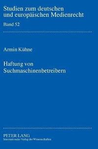 bokomslag Haftung Von Suchmaschinenbetreibern