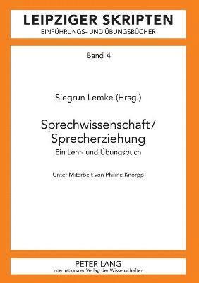 Sprechwissenschaft/Sprecherziehung
