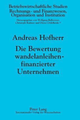 bokomslag Bewertung wandelanleihenfinanzierter Unternehmen