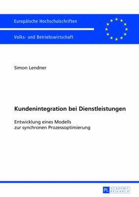 bokomslag Kundenintegration Bei Dienstleistungen