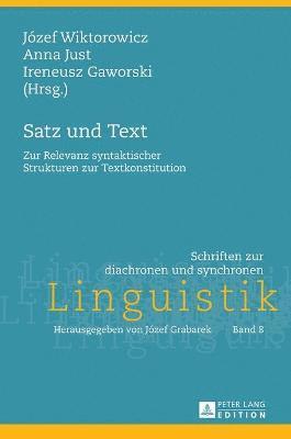 bokomslag Satz und Text