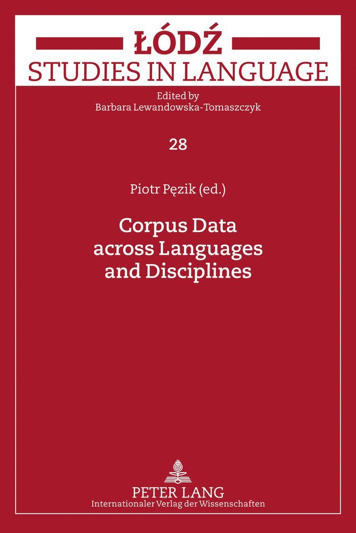 Corpus Data across Languages and Disciplines