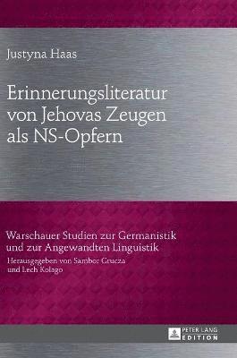 bokomslag Erinnerungsliteratur Von Jehovas Zeugen ALS Ns-Opfern