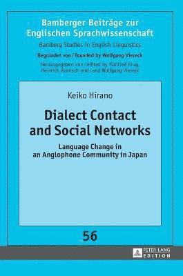 bokomslag Dialect Contact and Social Networks