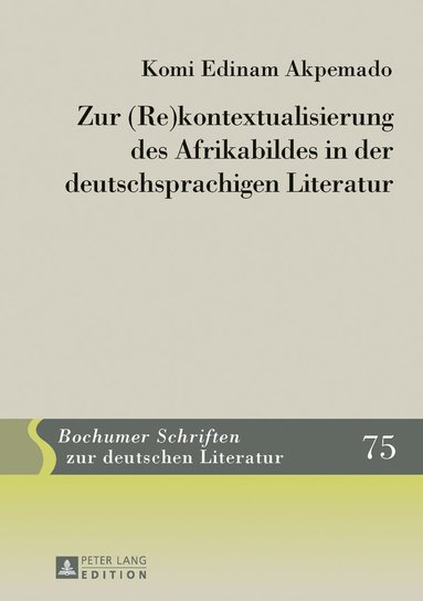 bokomslag Zur (Re)kontextualisierung des Afrikabildes in der deutschsprachigen Literatur