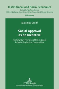 bokomslag Social Approval as an Incentive