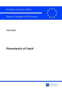 bokomslag Phonotactics of Czech