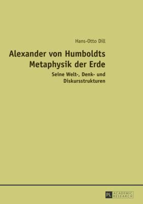 bokomslag Alexander Von Humboldts Metaphysik Der Erde