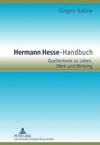 bokomslag Hermann Hesse-Handbuch