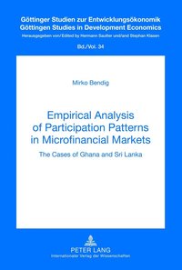 bokomslag Empirical Analysis of Participation Patterns in Microfinancial Markets