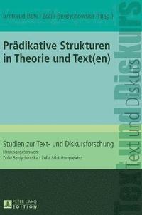 bokomslag Praedikative Strukturen in Theorie und Text(en)