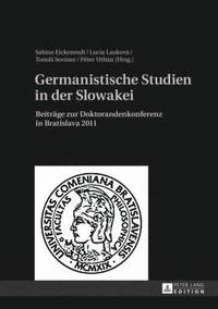 bokomslag Germanistische Studien in Der Slowakei