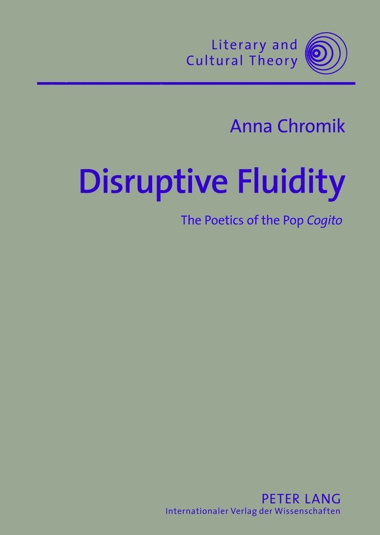 Anna Chromik, Wojciech Kalaga - Disruptive Fluidity, Inbunden