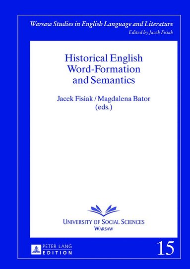 bokomslag Historical English Word-Formation and Semantics