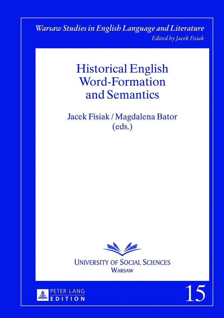 Historical English Word-Formation and Semantics 1