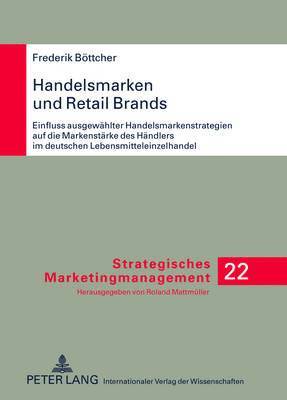 bokomslag Handelsmarken Und Retail Brands