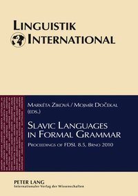 bokomslag Slavic Languages in Formal Grammar