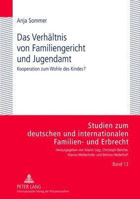 Anja Sommer, Marina Wellenhofer - Das Verhaeltnis Von Familiengericht Und Jugendamt, Inbunden