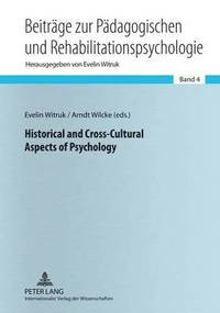 bokomslag Historical and Cross-Cultural Aspects of Psychology