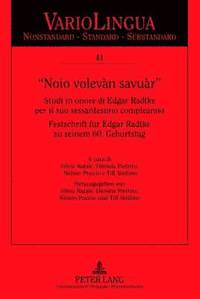 bokomslag 'Noio Volevan Savuar'