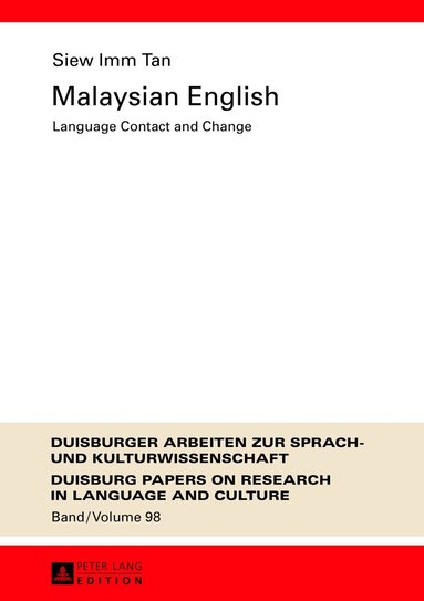 Siew Imm Tan - Malaysian English, Inbunden
