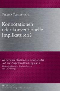 bokomslag Konnotationen oder konventionelle Implikaturen?