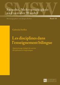 bokomslag Les Disciplines Dans l'Enseignement Bilingue