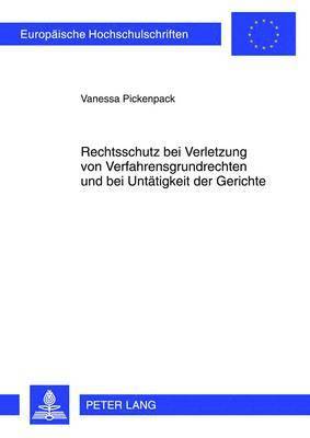 Rechtsschutz Bei Verletzung Von Verfahrensgrundrechten Und Bei Untaetigkeit Der Gerichte 1