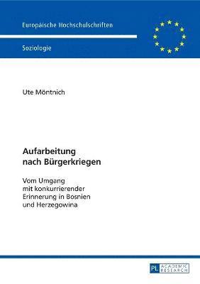 bokomslag Aufarbeitung nach Buergerkriegen