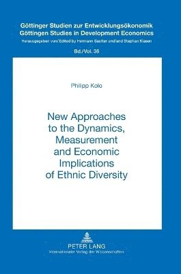 bokomslag New Approaches to the Dynamics, Measurement and Economic Implications of Ethnic Diversity