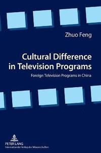 bokomslag Cultural Difference in Television Programs