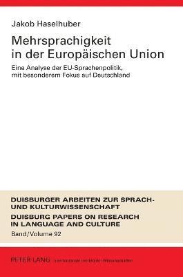 bokomslag Mehrsprachigkeit in Der Europeaischen Union