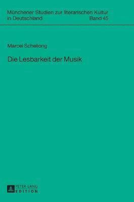 bokomslag Die Lesbarkeit Der Musik