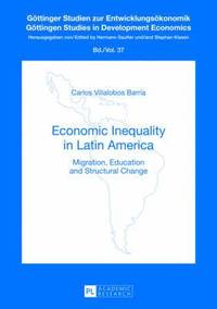 bokomslag Economic Inequality in Latin America