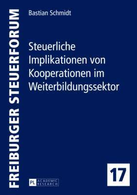 bokomslag Steuerliche Implikationen Von Kooperationen Im Weiterbildungssektor