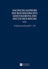 bokomslag Nachschlagewerk Des Reichsgerichts - Gesetzgebung Des Deutschen Reichs