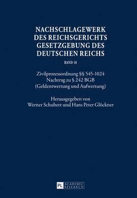 bokomslag Nachschlagewerk Des Reichsgerichts - Gesetzgebung Des Deutschen Reichs