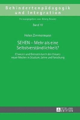 bokomslag SEHEN - Mehr als eine Selbstverstaendlichkeit?