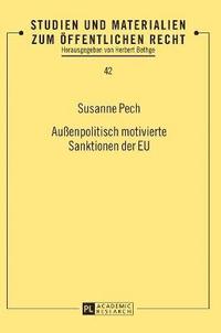 bokomslag Auenpolitisch Motivierte Sanktionen Der Eu