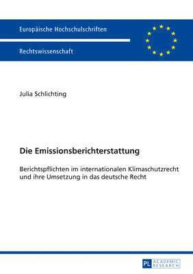 Julia Schlichting - Die Emissionsberichterstattung, Häftad