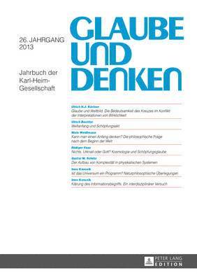 Karl-Heim-Gesellschaft E V, Martin Rothgangel, Ulrich Beuttler - Glaube Und Denken, Inbunden