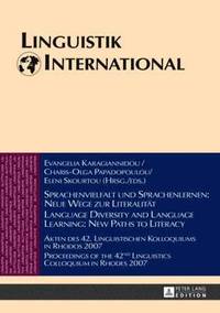 bokomslag Sprachenvielfalt und Sprachenlernen: Neue Wege zur Literalitaet / Language Diversity and Language Learning: New Paths to Literacy