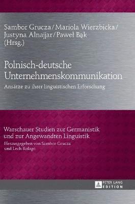 bokomslag Polnisch-deutsche Unternehmenskommunikation