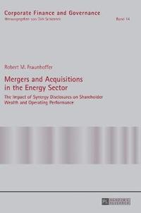 bokomslag Mergers and Acquisitions in the Energy Sector