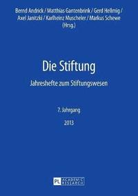 bokomslag Stiftung