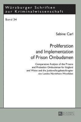 Proliferation and Implementation of Prison Ombudsmen
